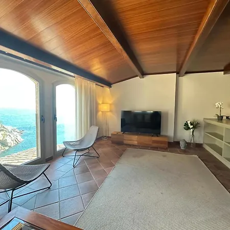 Апартаменты Luxury Rocamar - Primera Linea Y Terraza Тосса-де-Мар